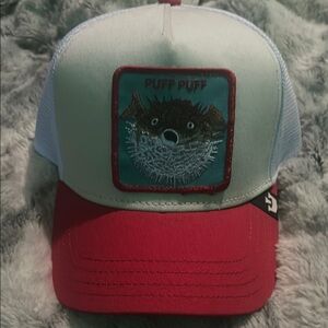 Special Addition Goorin Bros Rare Trucker Hat Puffer, The Farm Collection